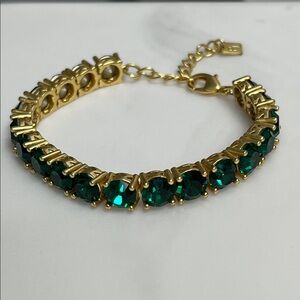 Park Lane Limited Edition Green Impression Bracelet